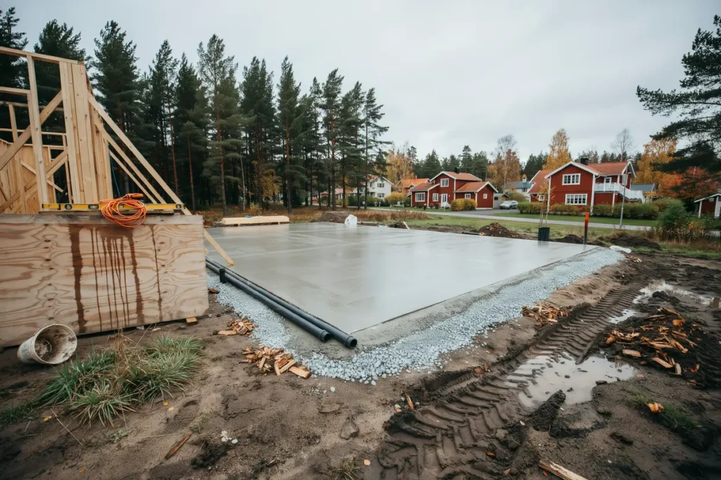 husgrund och betongplatta f r villa s planerar du r tt f r en stabil och h llbar grund