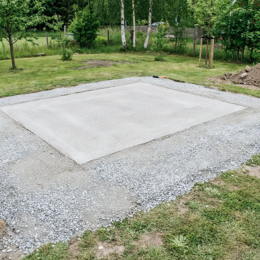 anlagga husgrund amp gjutning betongplatta i lerum floda vastra gotaland